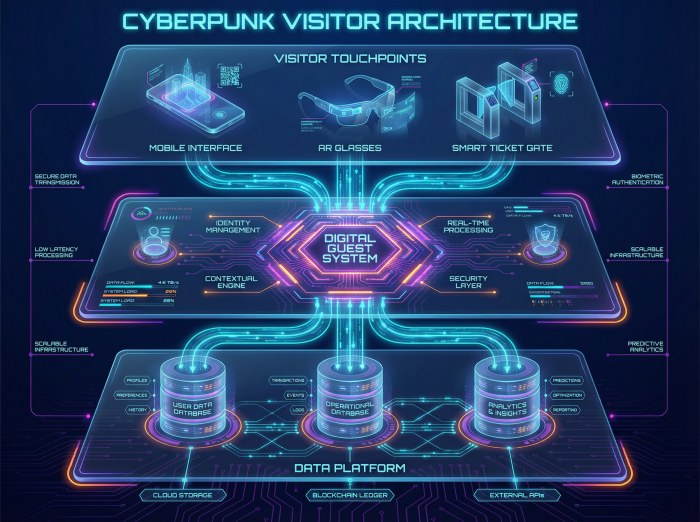 数字宾客系统技术架构图